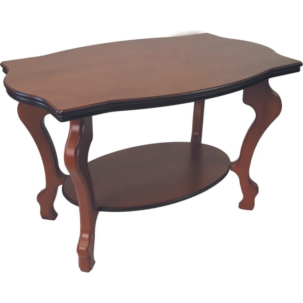 стол журнальный мебелик берже 1 средне коричневый 865 Журнальный стол Мебелик