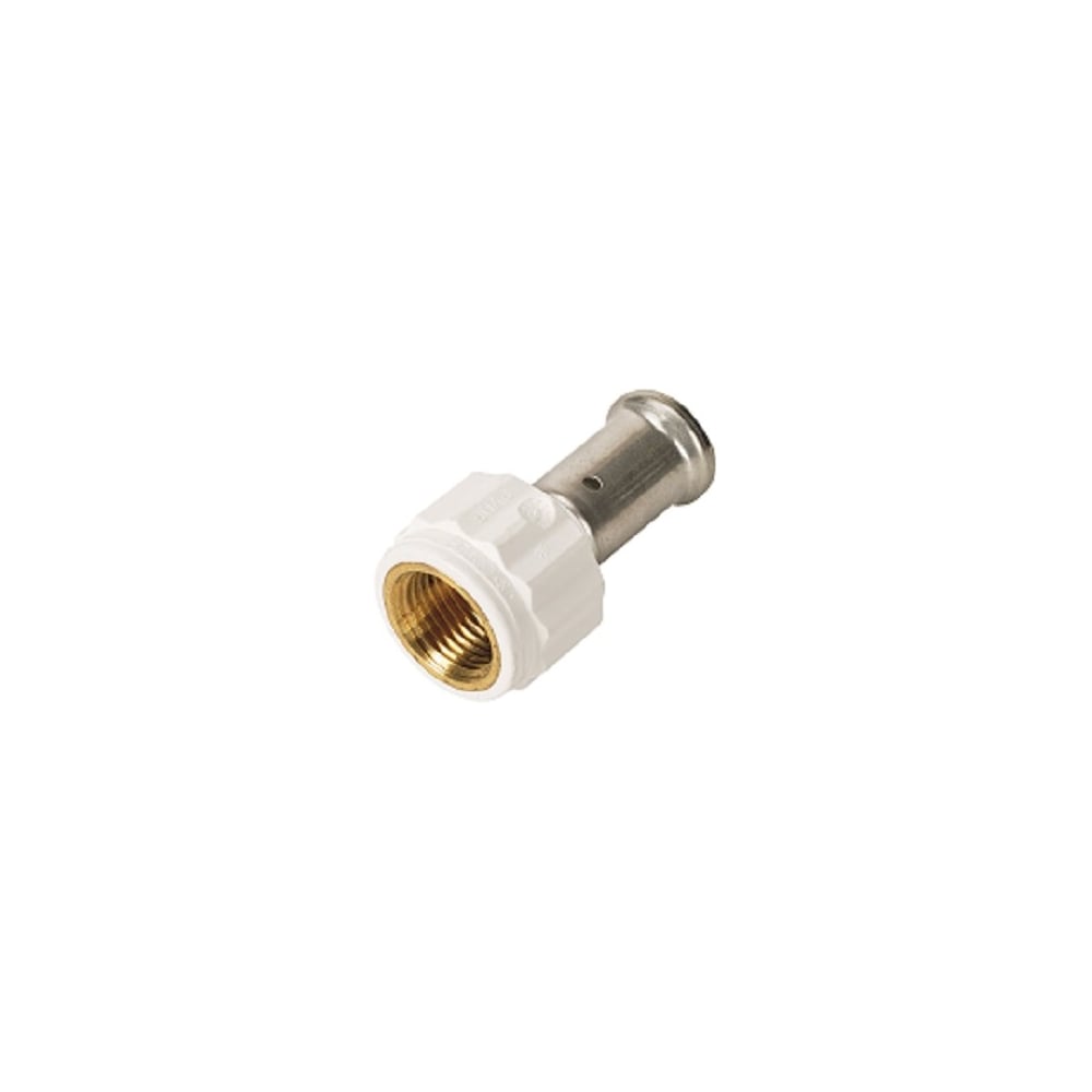Муфта ВР, ПВДФ пресс (белая), 32x1 Henco HE 18PKW-3206