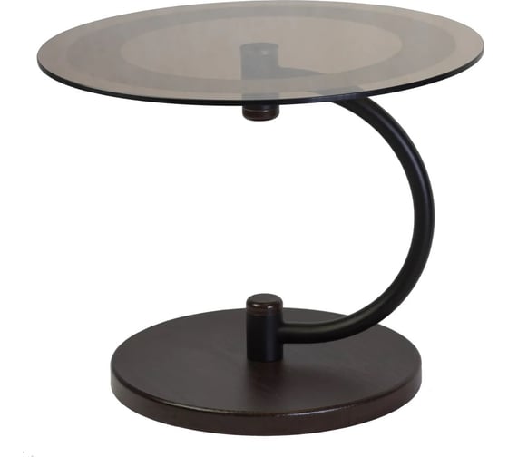 Изображение товара Журнальный стол Мебелик Дуэт 13Н черный, венге, тонированный 00 7332