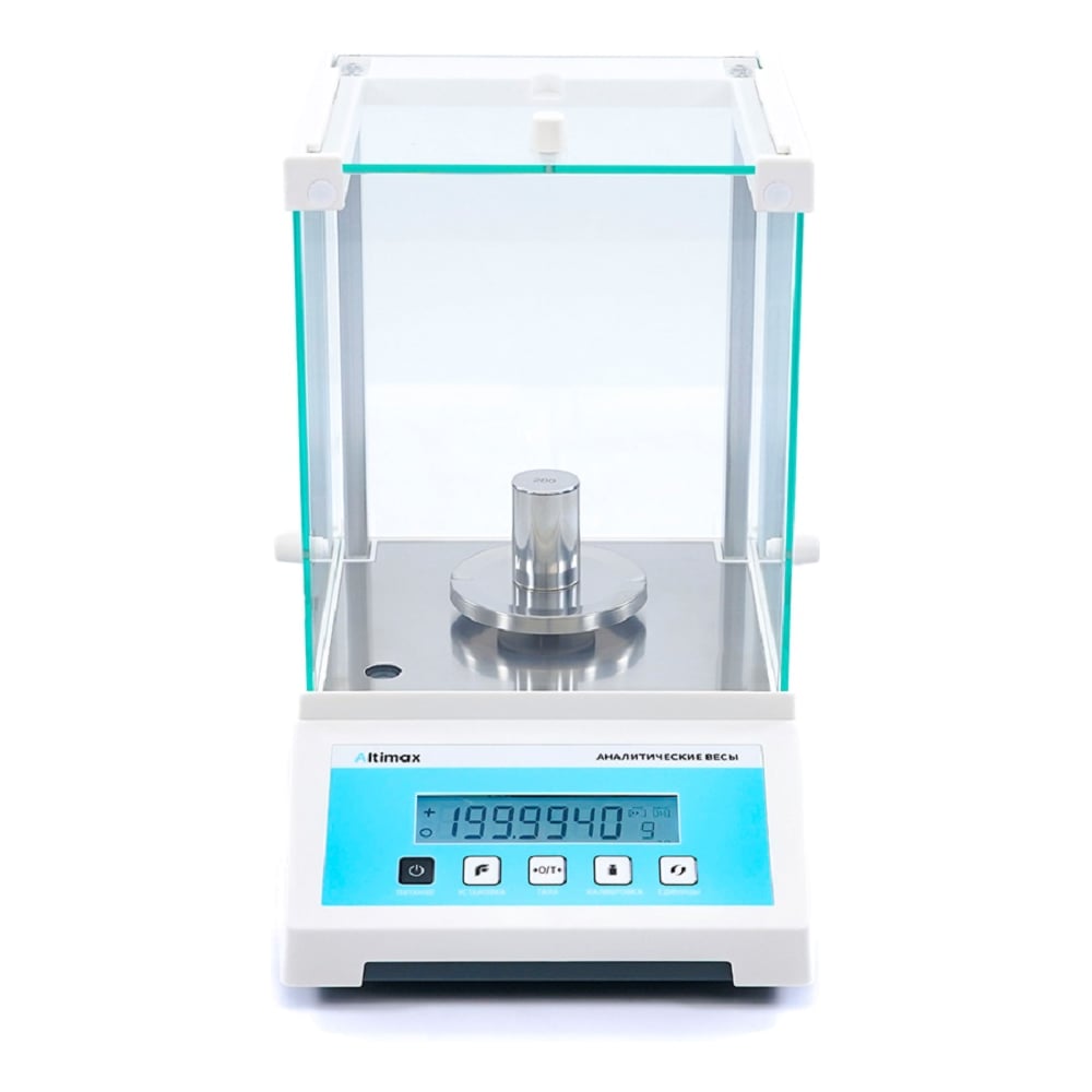 Весы аналитические Altimax BA-1-210, внешняя калибровка, d=0,1 мг, Max=210 г BA010105