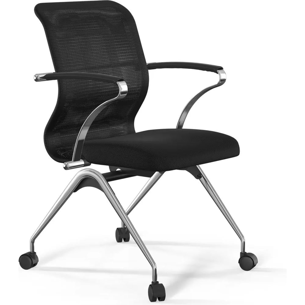 Кресло для персонала МЕТТА Sit 8 M4-8K - X2+UMF(X1) /Uh00/Wh00/K15cL(F53.W01) (Черный) zED.5D.1.662