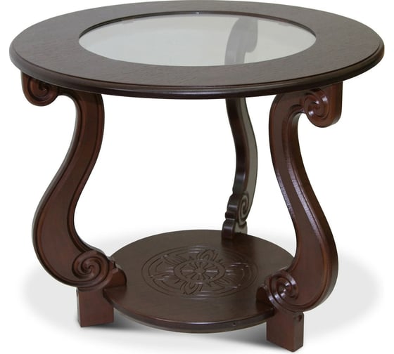 Изображение товара Журнальный стол Мебелик Грация С темно-коричневый 00 2170