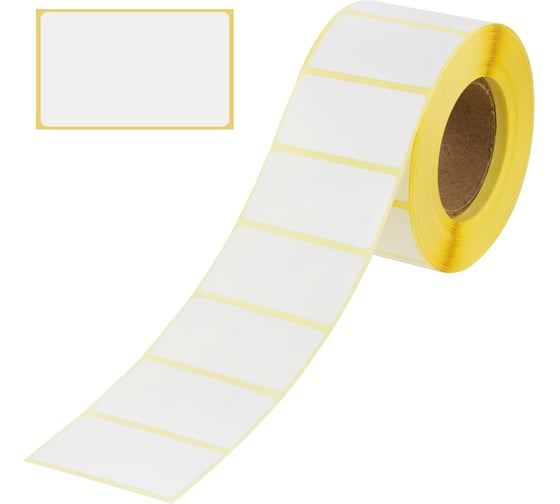 Изображение товара Термоэтикетки ОФИСМАГ ЭКО, 43х25мм, 1000 этикеток в ролике, 5 шт., VITRANA, 118589