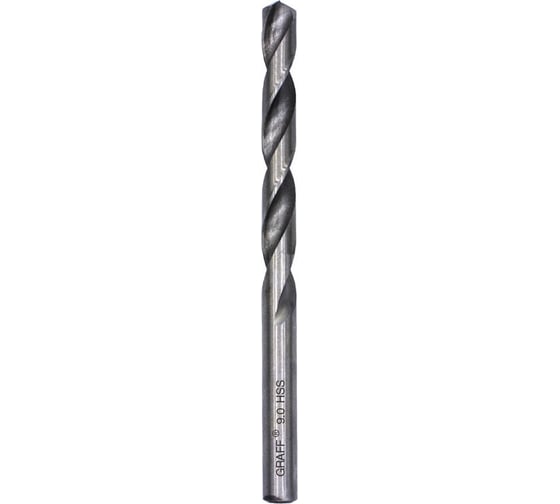 Изображение товара Сверло по металлу 9 мм спиральное GRAFF 7290125