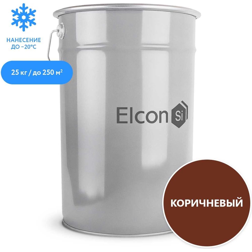 фото Быстросохнущая эмаль по бетону, кирпичу, камню elcon