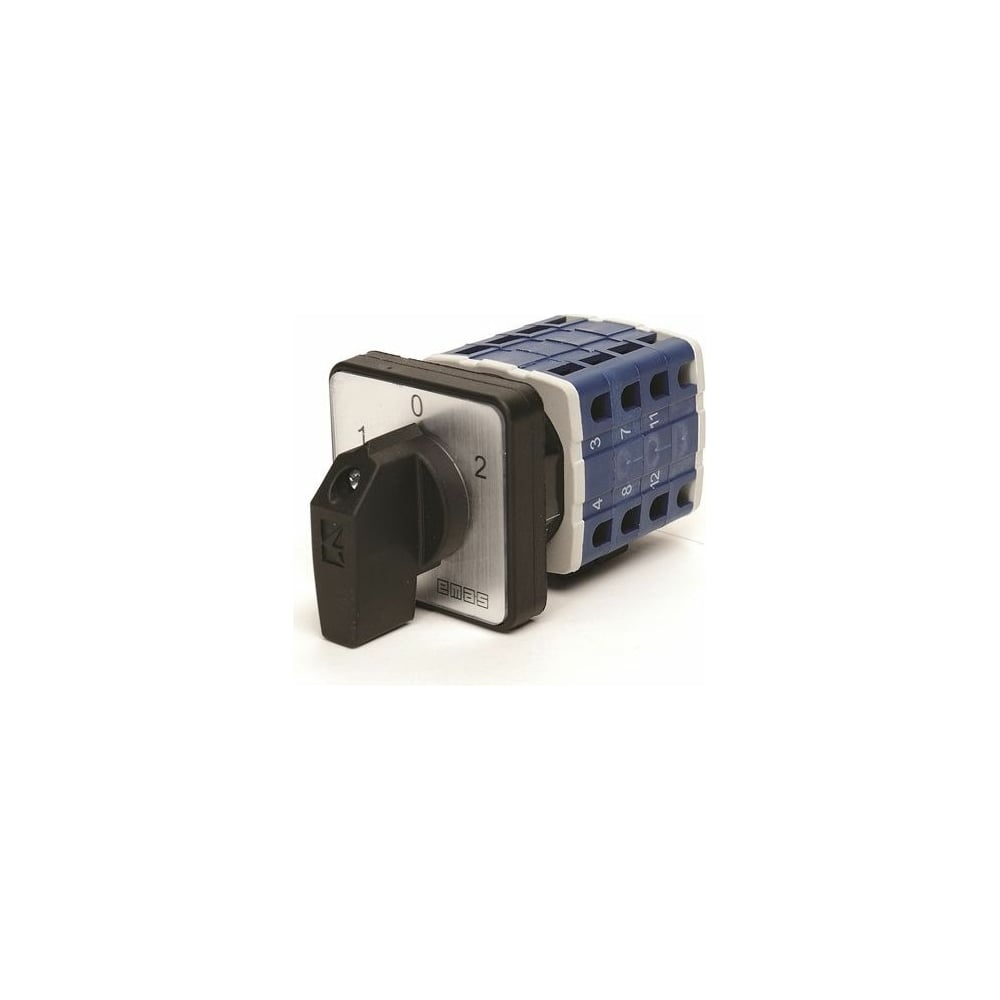 Переключатель полюсов Emas реверсивный четырёхфазный 1-0-2 63А PSA063KD434S