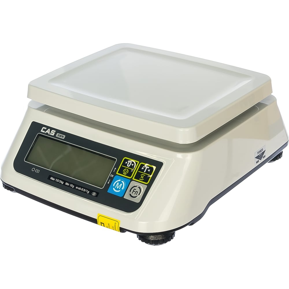 Изображение товара Электронные промышленные весы CAS SWN-03С RS 810SWL302GCI0502 с поверкой