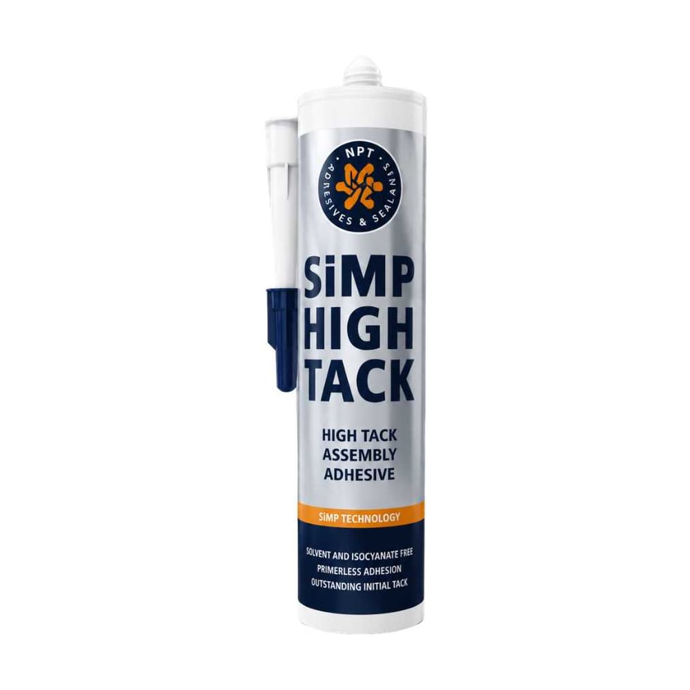 Монтажный клей NPT SiMP HIGH TACK 290 мл. белый 8033765312660