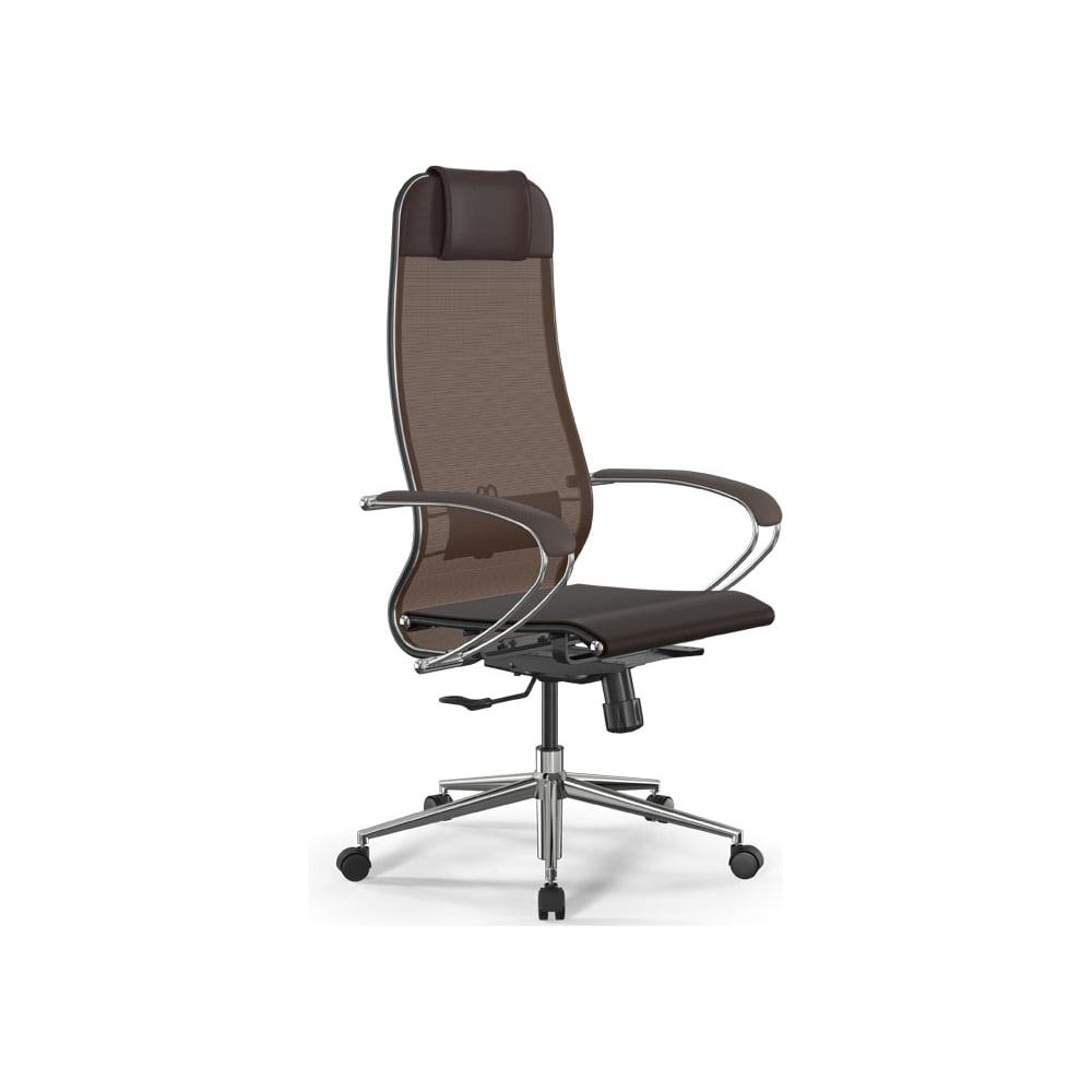 Кресло для персонала МЕТТА ErgoLife Set 12/подл.131/осн.Synchro 052 (Темно-коричневый 237.16.1.403) z509895491