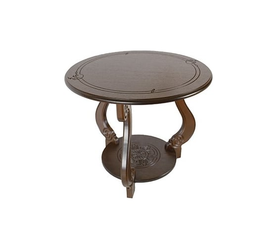 Изображение товара Журнальный стол Мебелик Грация М темно-коричневый 000 468