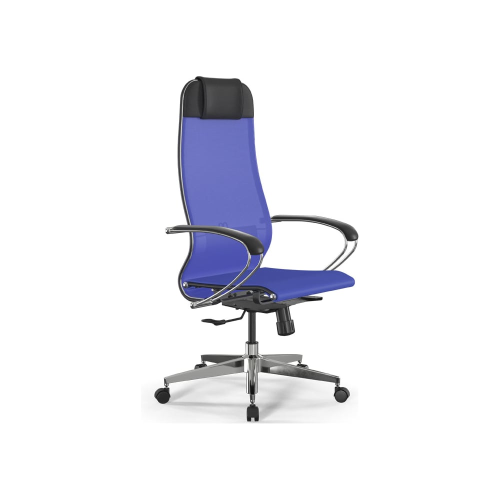 Кресло для персонала МЕТТА ErgoLife Set 4/подл.131/осн.Synchro 104 (Васильковый 29D.16.1.333) z509882453