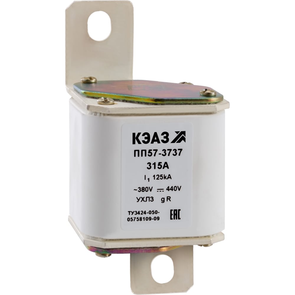 Предохранитель КЭАЗ ПП57-37370-400А-УХЛ3- 241868