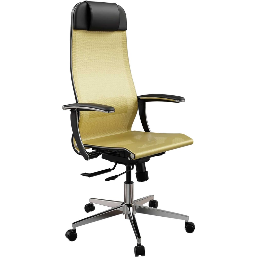 Кресло для персонала МЕТТА ErgoLife Set 4/подл.158/осн.Synchro 104 (Золотой ротанг 29B.4.1.333) z509882507