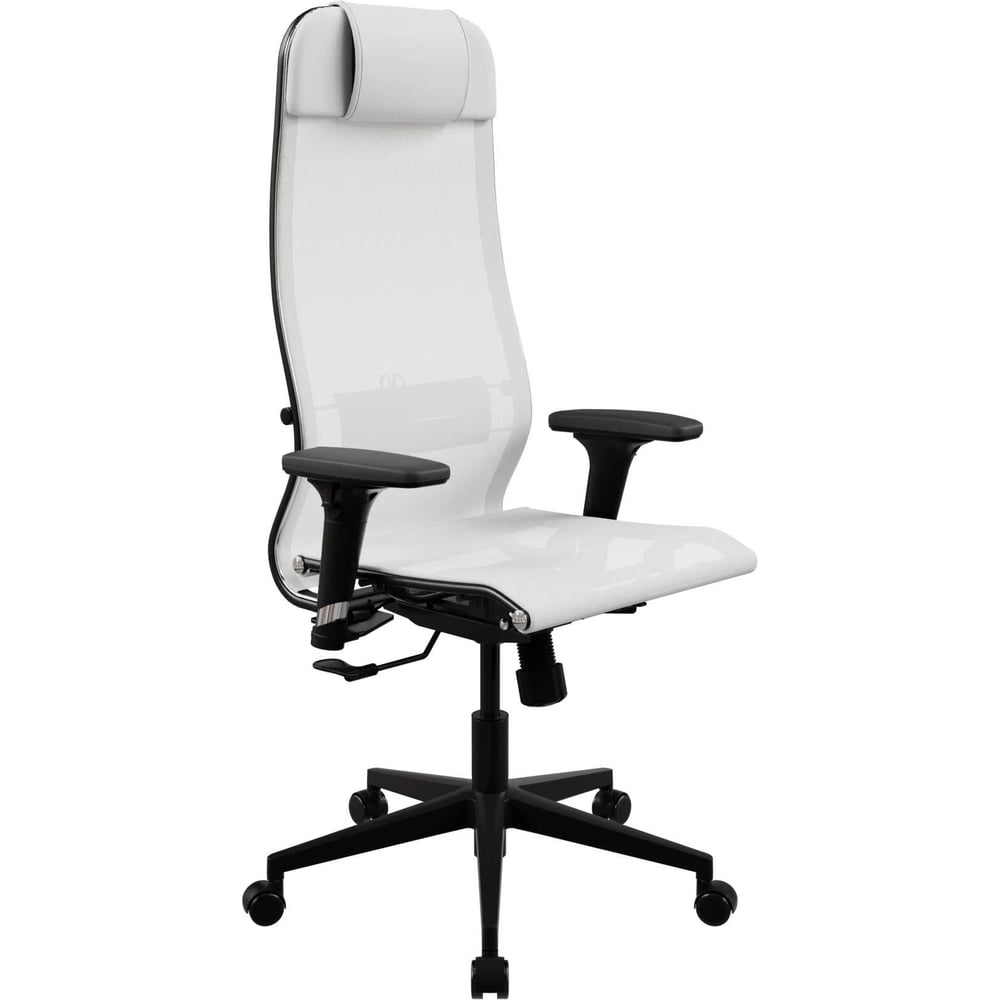 Кресло для персонала МЕТТА ErgoLife Set 4/подл.200/осн.Synchro 002 (Белый 22E.D.1.3A3) z22E.D.1.3A3