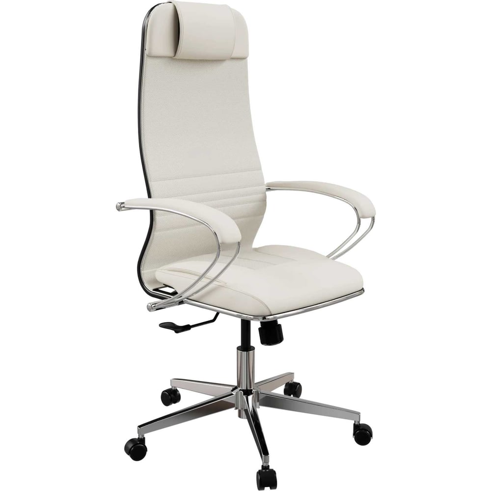 Кресло для персонала МЕТТА ErgoLife Set 6/подл.116/осн.Synchro 004 (Молочный 55F.16.1.3E3) z55F.16.1.3E3