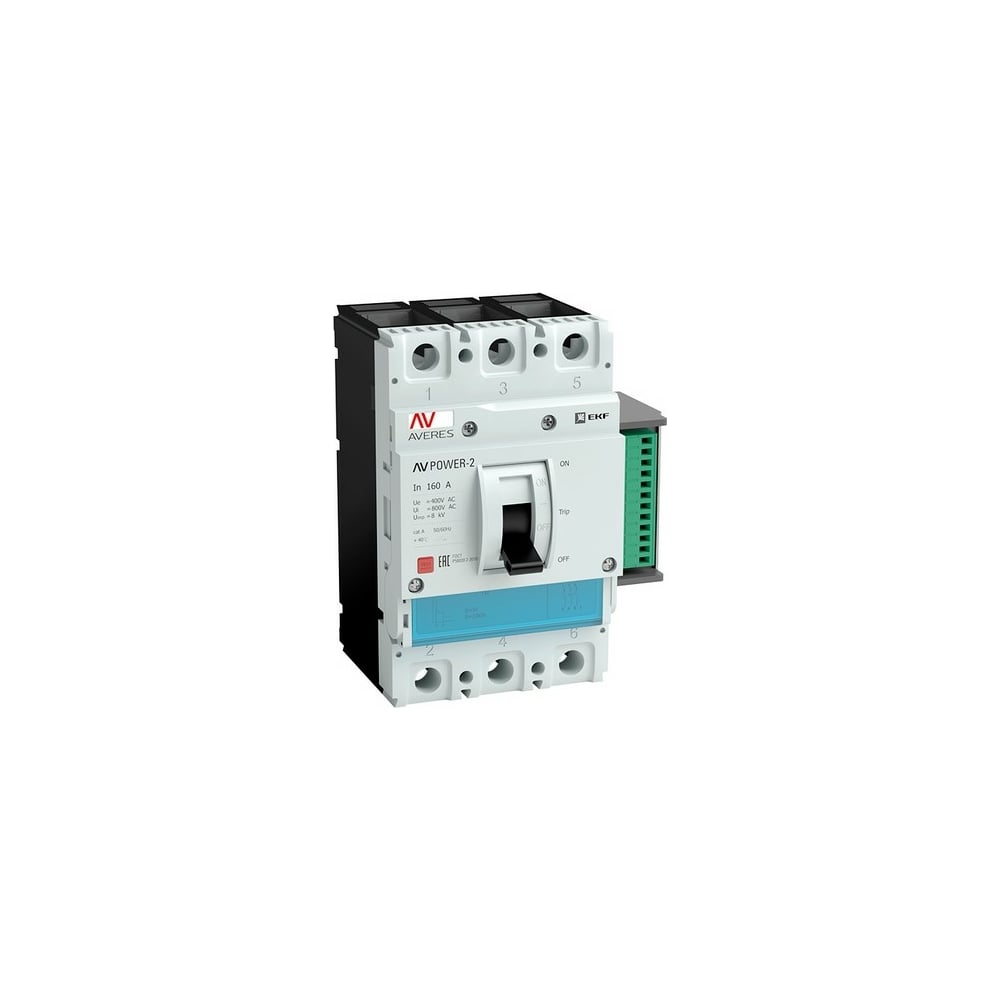 Изображение товара Автоматический выключатель EKF AV POWER-2/3 250А 100kA