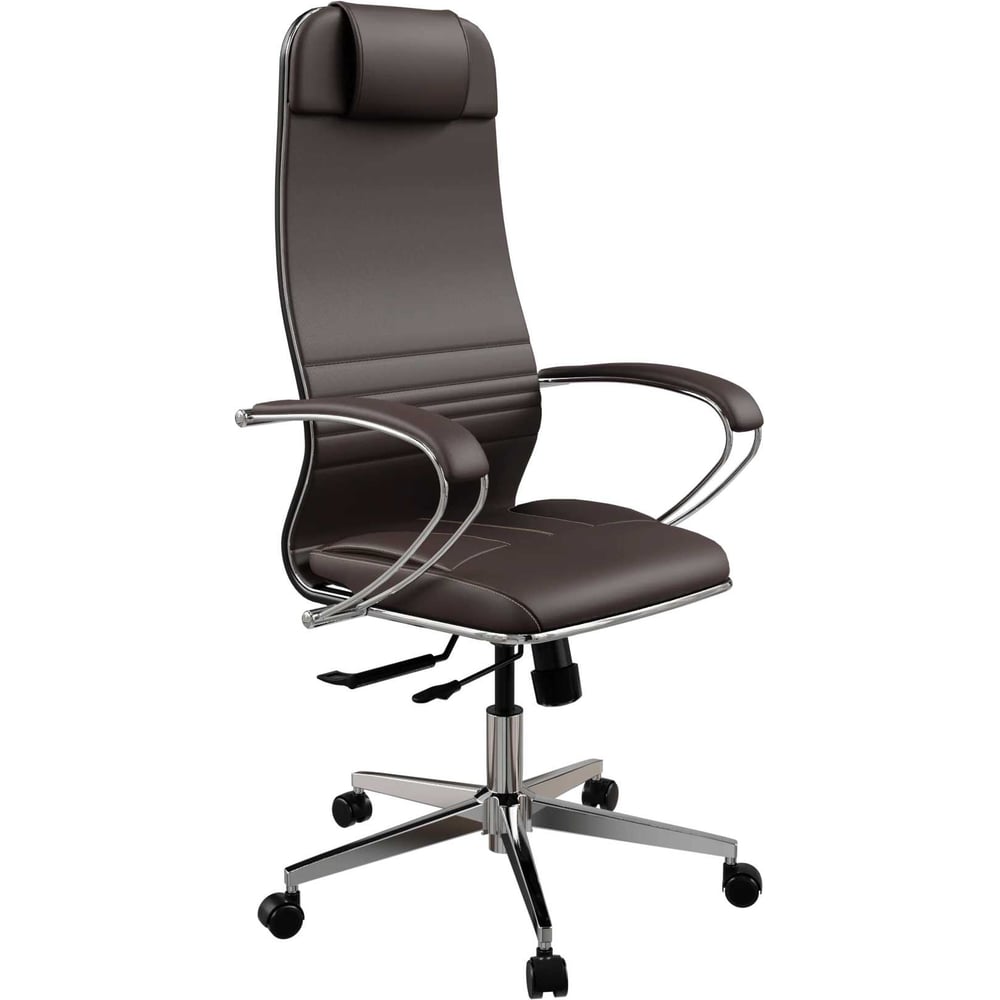 Кресло для персонала МЕТТА ErgoLife Set 6/подл.116/осн.Synchro 104 (Темно-коричневый 560.16.1.333) z509852272