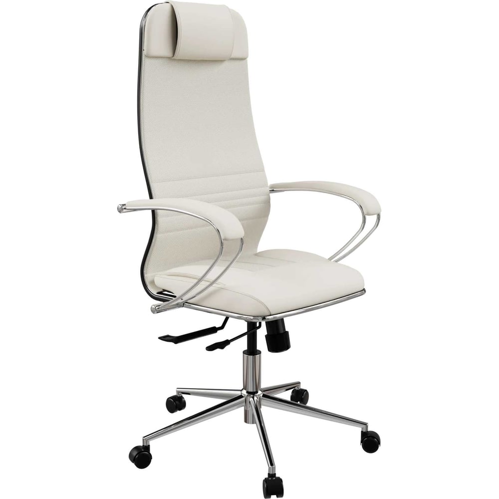 Кресло для персонала МЕТТА ErgoLife Set 6/подл.116/осн.Synchro 152 (Молочный 55F.16.1.353) z55F.16.1.353