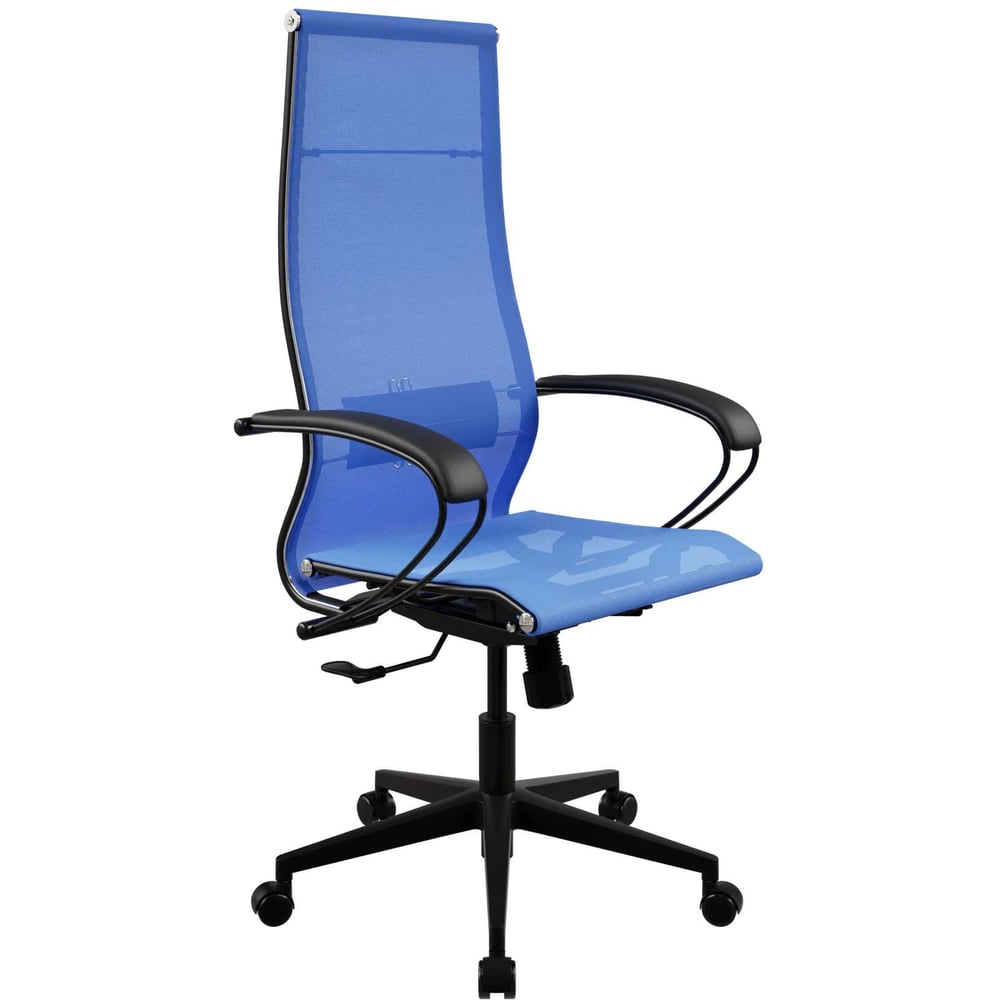 Кресло для персонала МЕТТА ErgoLife Set 7/подл.130/осн.Synchro 002 (Васильковый 21C.12.1.3A3) z21C.12.1.3A3