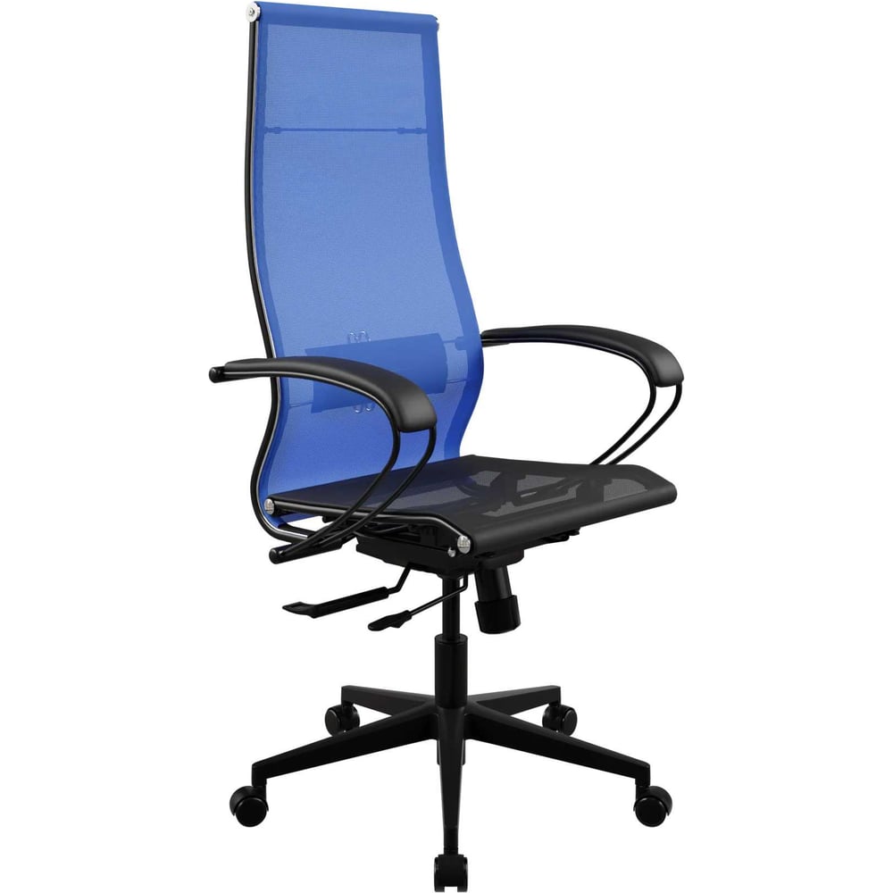 Кресло для персонала МЕТТА ErgoLife Set 7/подл.130/осн.Synchro 102 (Васильковый-Черный 222.12.1.2F3) z509882811