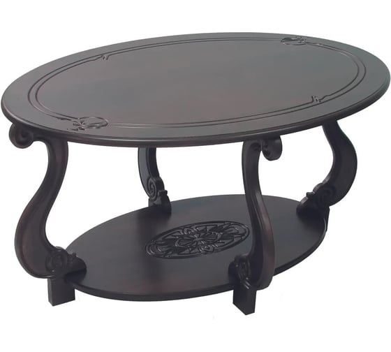 Изображение товара Журнальный стол Мебелик Овация М темно-коричневый 234