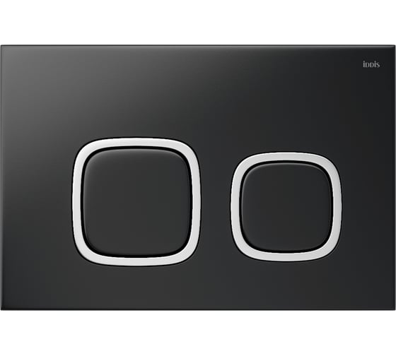 Изображение товара Универсальная клавиша смыва IDDIS Unifix чёрная 004 UNI04BCi77
