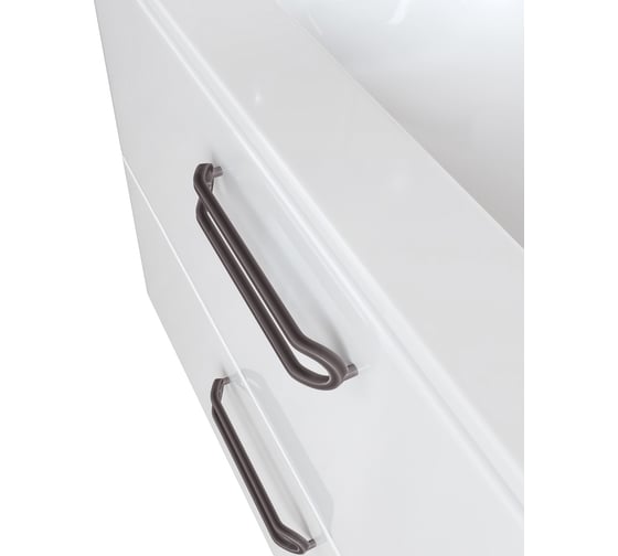 Изображение товара Напольная тумба с умывальником IDDIS Brick белая, 100 см BRI10WFi95K