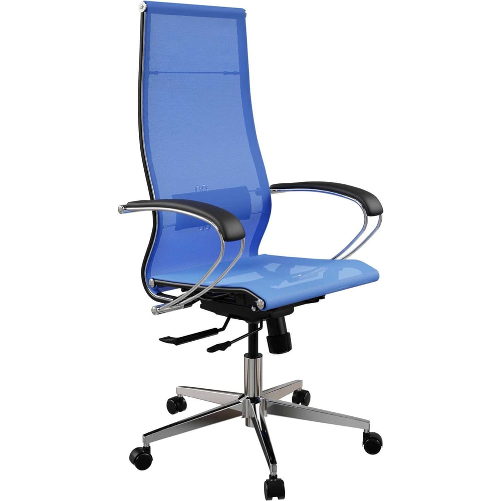 Кресло для персонала МЕТТА ErgoLife Set 7/подл.131/осн.Synchro 104 (Васильковый 21C.16.1.333) z509882873