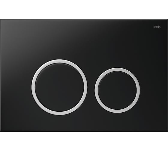 Изображение товара Универсальная клавиша смыва IDDIS Unifix чёрная 003 UNI03BCi77