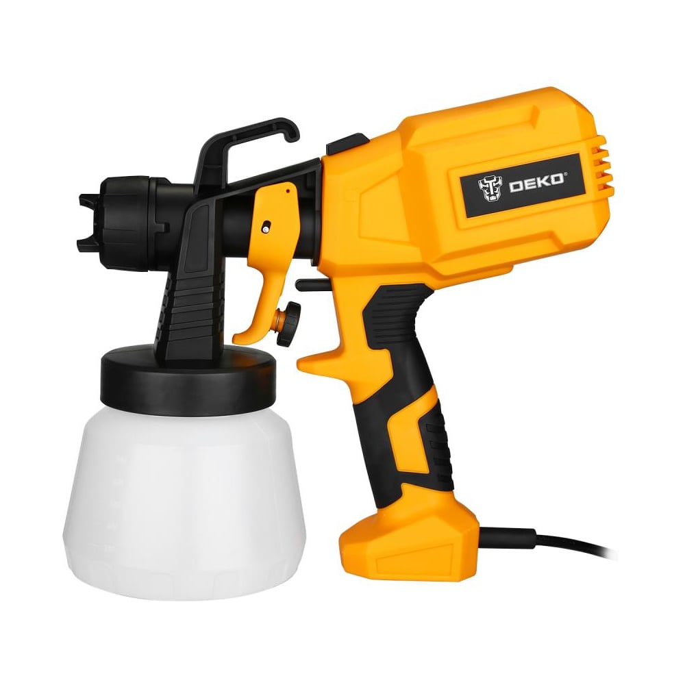 Изображение товара Краскопульт электрический DEKO SG550DK, 800 мл, 550Вт 083-1131 Изображение товара Краскопульт электрический DEKO SG550DK, 800 мл, 550Вт 083-1131