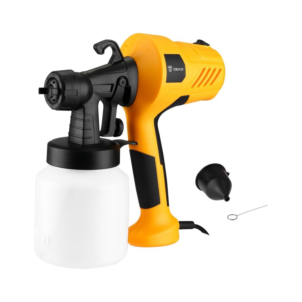 Изображение товара Краскопульт электрический DEKO SG500DK 500Вт, 800 мл, HVLP