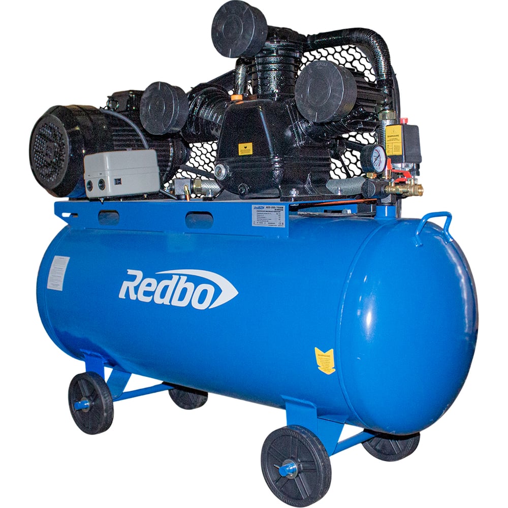 Изображение товара Масляный компрессор Redbo ACO-200/7500B 900 л/мин для профессиональной сферы Изображение товара Масляный компрессор Redbo ACO-200/7500B 900 л/мин для профессиональной сферы