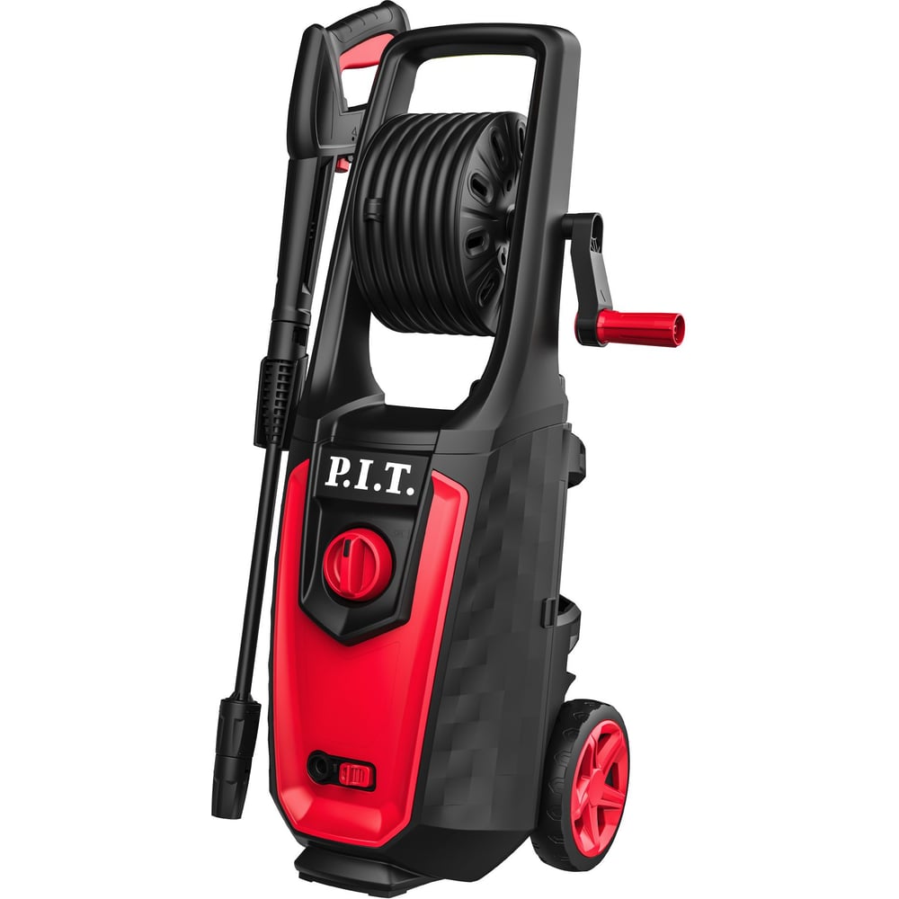 Мойка высокого давления электрическая P.I.T. (2200Вт, 170бар, 450л/час, колеса, бачок д/пены) PHP170-C1