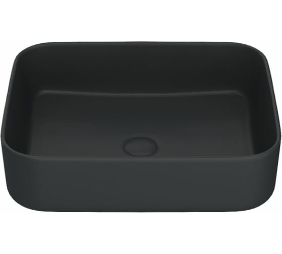 Изображение товара Накладной умывальник IDDIS Bridge черный матовый BRIBM05i27