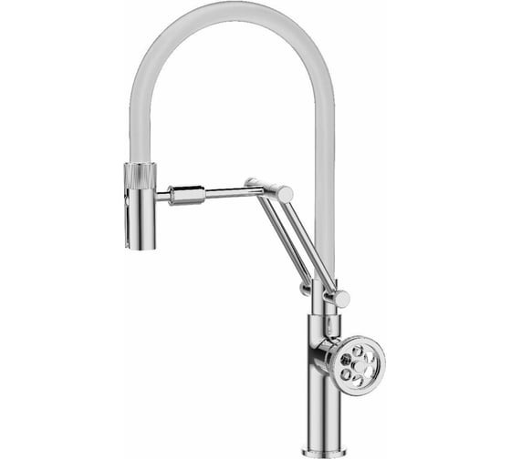 Изображение товара Смеситель для кухни IDDIS Grange с гибким изливом, хром GRASBFLi05