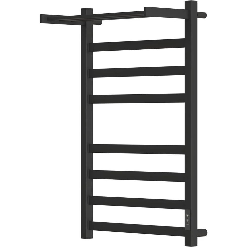 Полотенцесушитель электрический Reflexion home REFLEXION Мохаве плюс 800x500 с полкой,черный матовый RXT078050BL