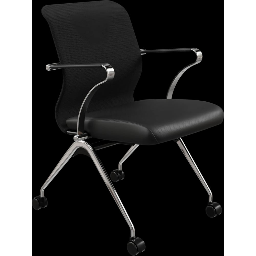 Кресло для персонала МЕТТА Sit 8 M4-9K - X2+Extra /Uh00/Wh12/K15cL(F53.W02) (Черный) z104.5D.1.663