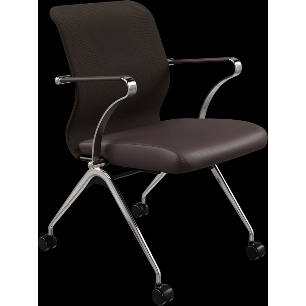 Кресло для персонала МЕТТА Sit 8 M4-9K - X2+Extra /Uh00/Wh12/K15cL(F53.W01) (Темно-коричневый) z105.5D.1.662