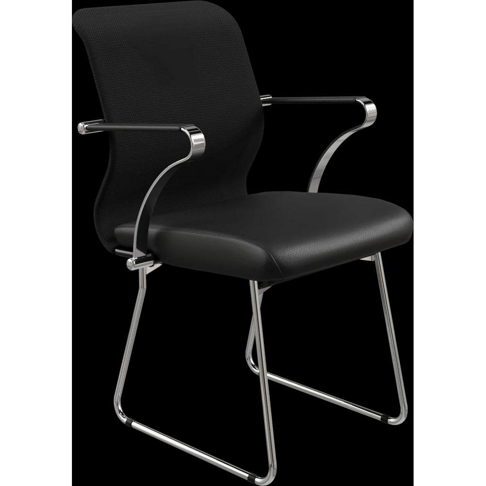 Кресло для персонала МЕТТА Sit 8 M4-9K - X2+Extra /Uh00/Wh12/K15cL(F54) (Черный) z104.5D.1.6A4
