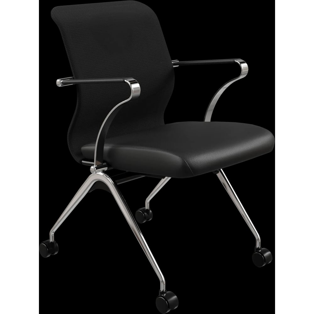 Кресло для персонала МЕТТА Sit 8 M4-9K - X2+Extra /Uh00/Wh12/K15cL(F53.W01) (Черный) z104.5D.1.662