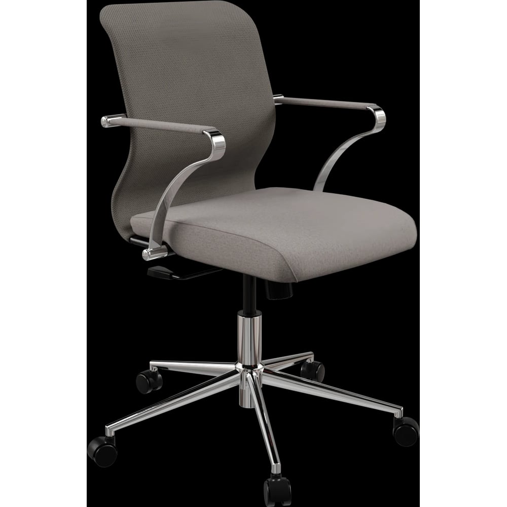 Кресло для персонала МЕТТА Sit 8 M4-9K - X2+Bahama /Uh00/Wh12/K15cF(M09.B23.G18.W01) (Серый-Песочный) z291.5C.1.2A2