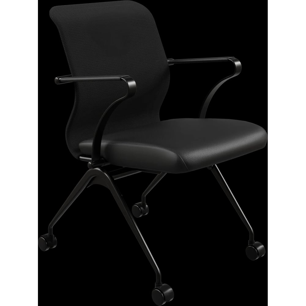 Кресло для персонала МЕТТА Sit 8 M4-9K - X2+Extra /Uh00/Wh12/K15bL(F56.W01) (Черный) z104.61.1.682
