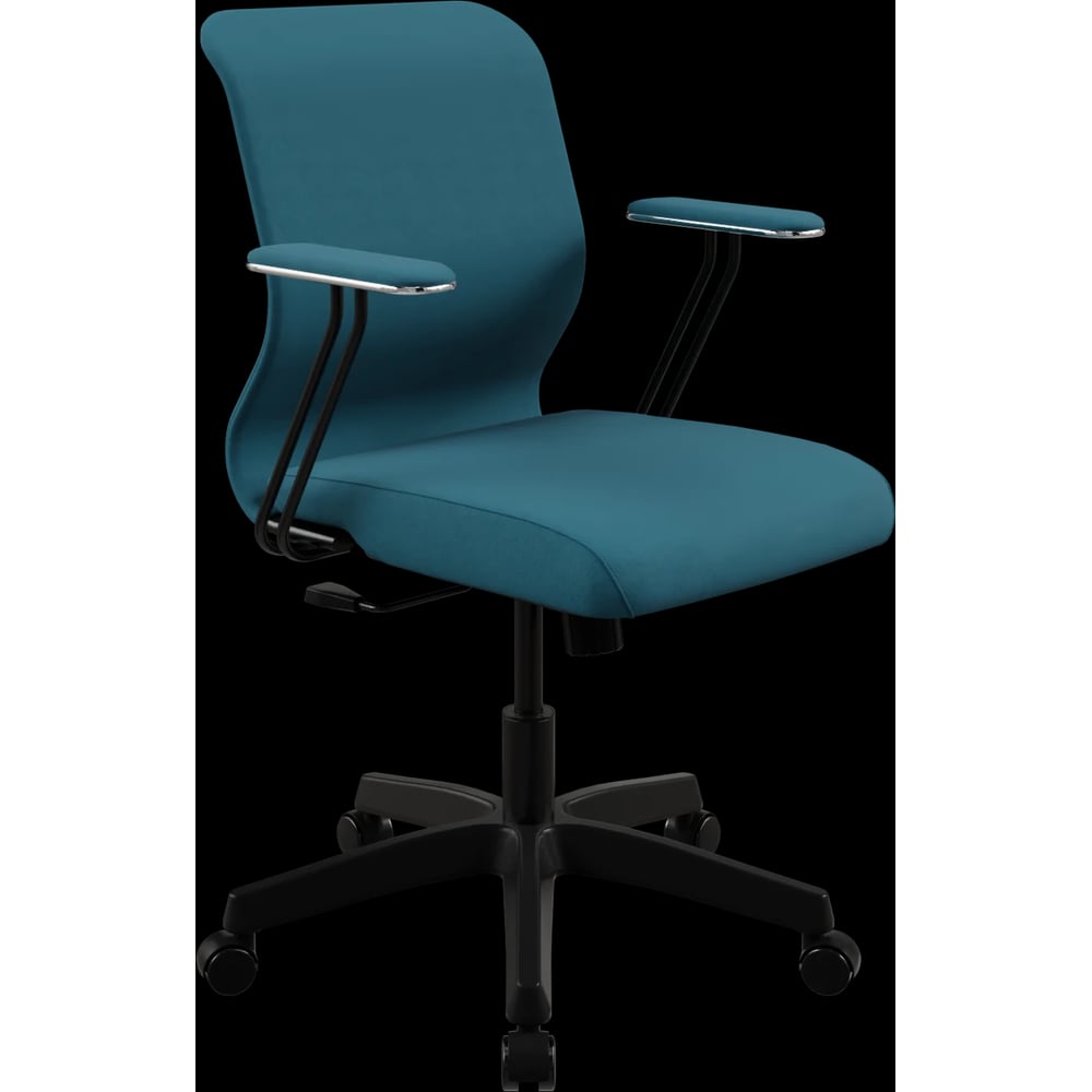 Кресло для персонала МЕТТА Sit 8 Mr4-4T - Vivaldi /Uh00/Wh12/T4mV-b(M09.B02.G15.W01) (Светло-синий) zF7.47.1.222