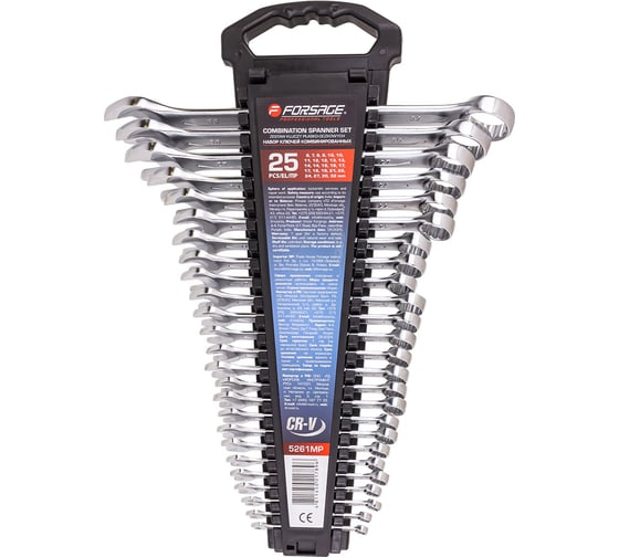 Изображение товара Набор ключей комбинированных Forsage 25 предметов F-5261MP(50703)