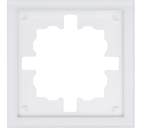 Изображение товара Рамка акриловая Lezard ZIMA 1-ая б/вст белая 704-5480-146