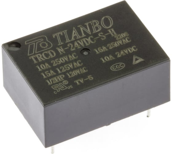 Изображение товара Реле Tianbo Relay TRCD-N-24VDC-S-H 130213