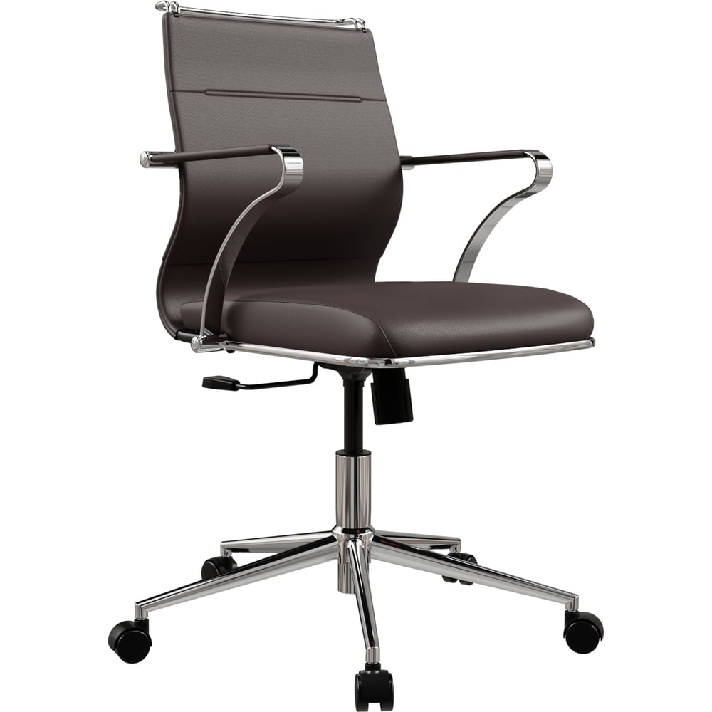Кресло для персонала МЕТТА Sit Well M4-192K - Extra /Ach46/Wm12/K15cL(M09.B23.G18.W01) (Темно-коричневый) z31B.5D.1.2A2