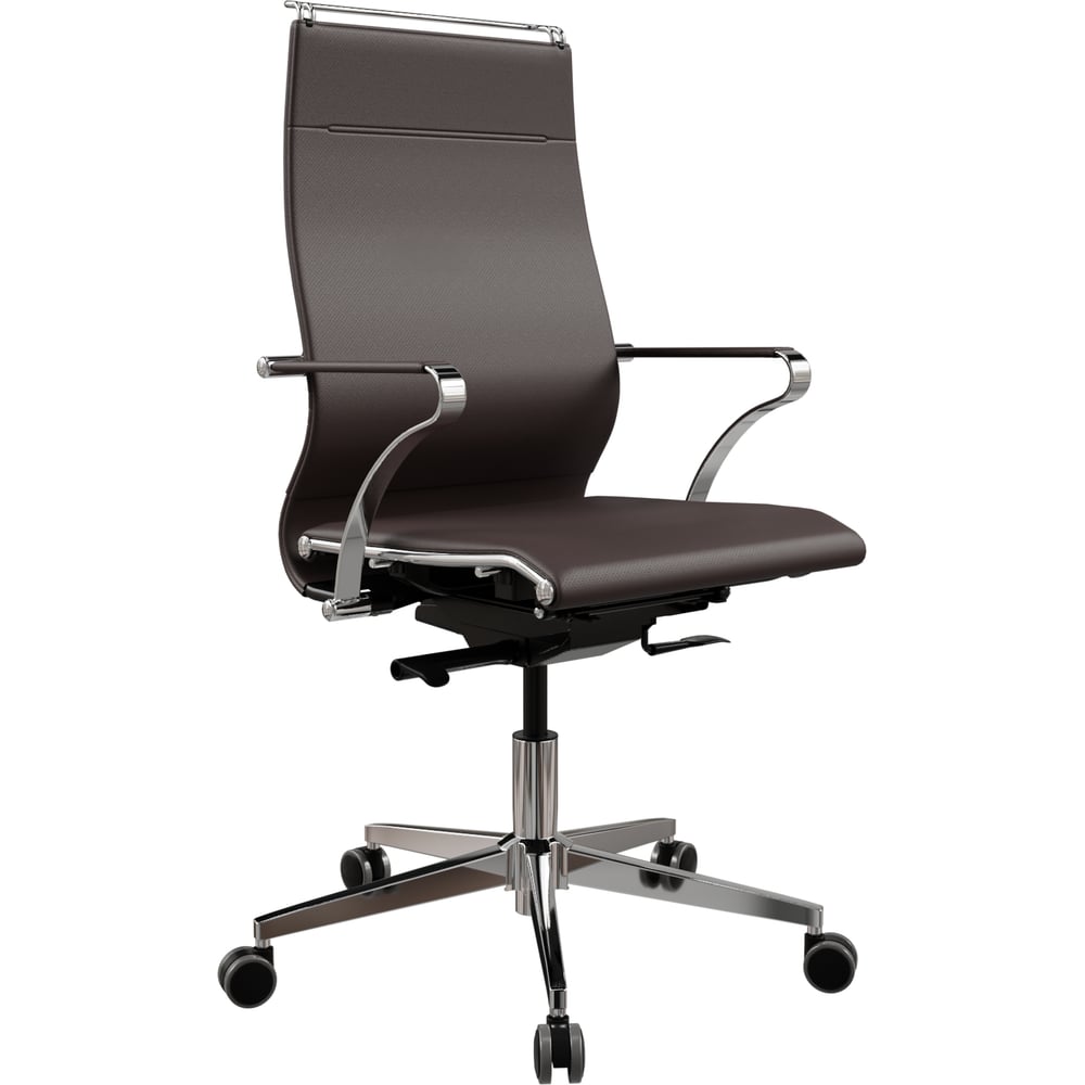 Кресло для персонала МЕТТА Sit Well B2-195K - Infinity /Ach246/Nc200/K15cL(M24.B22.G18.W03) (Темно-коричневый) z268.5D.1.544