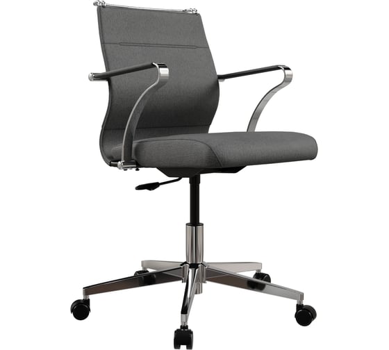 Изображение товара Кресло для персонала МЕТТА Sit Well M4-167K - Bahama /Ach46/Wh12/K15cF(M01.B22.G42.W02) (Темно-серый) z19E.5C.1.D42