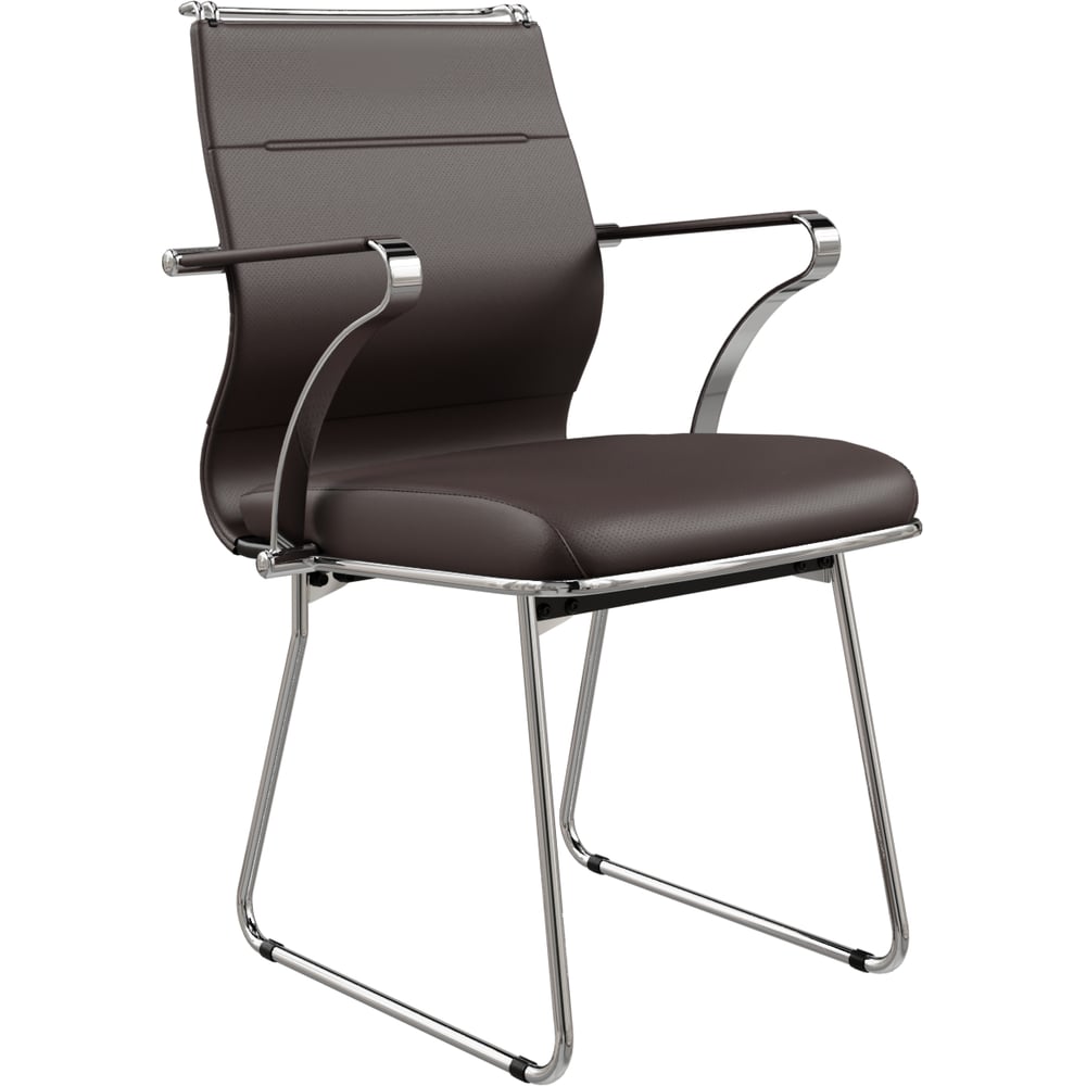 Кресло для персонала МЕТТА Sit Well M4-192K - Extra /Ach46/Wm12/K15cL(F54) (Темно-коричневый) z31B.5D.1.6A4